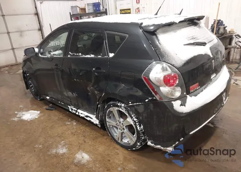 2009 Pontiac Vibe Gt из США, поврежденный, VIN 5Y2SR67089Z447837